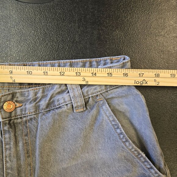 Bershka Gray High-Waist Baggy Skater Jeans For Women Size 32 - Picture 9 of 14